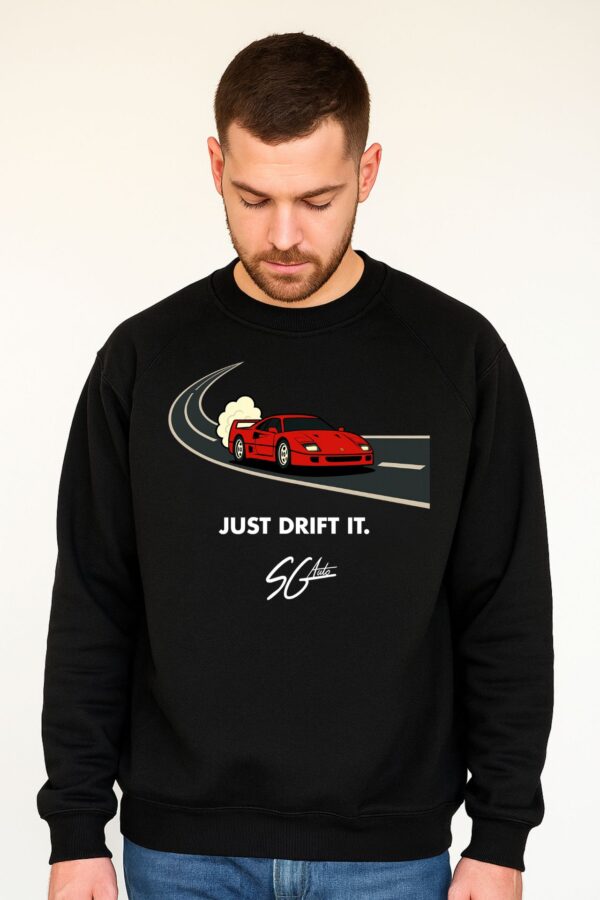 "JUST DRIFT IT" Ferrari F40 Crewneck