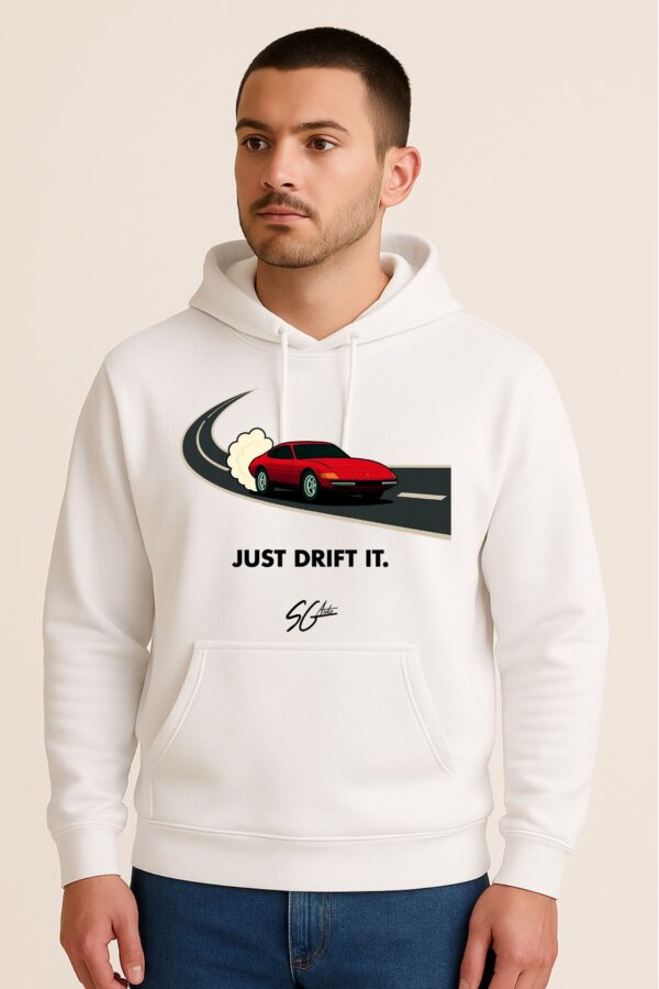"JUST DRIFT IT" Ferrari Daytona Hoodie