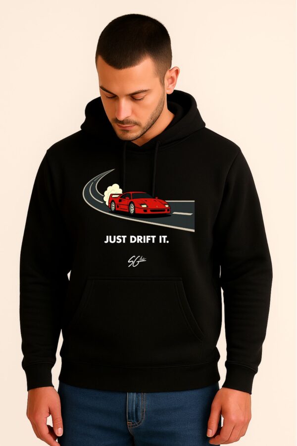 "JUST DRIFT IT" Ferrari F40 Hoodie