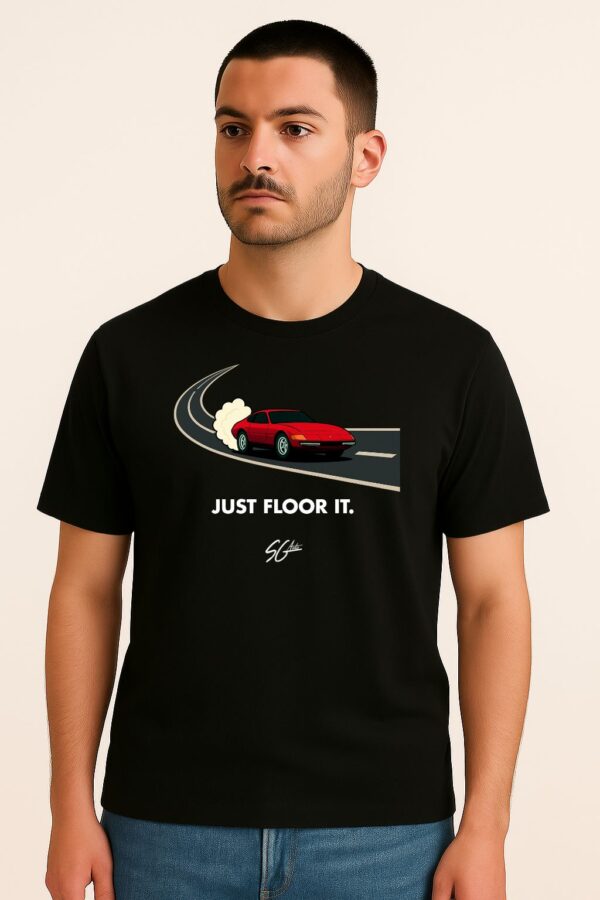 "JUST FLOOR IT" Ferrari Daytona T-Shirt