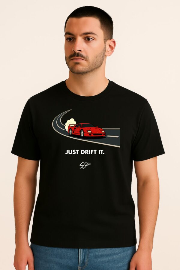 "JUST DRIFT IT" Ferrari F40 T-Shirt